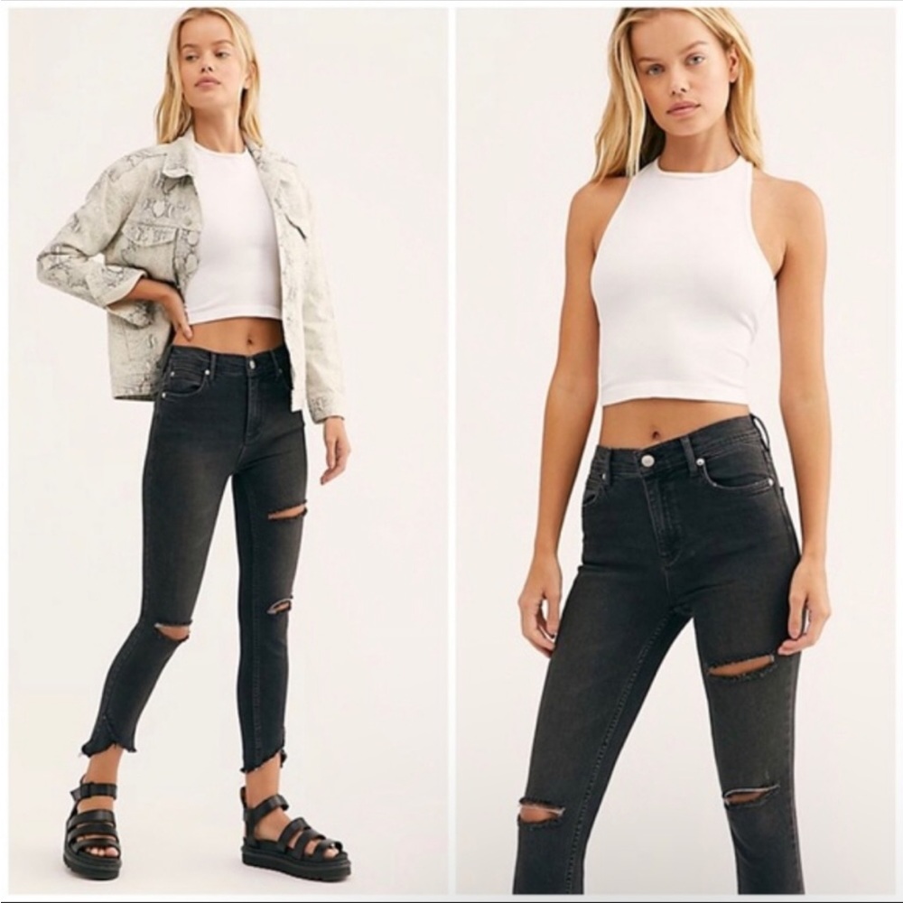 Free People We The Free Sunny Skinny Jeans Size 29